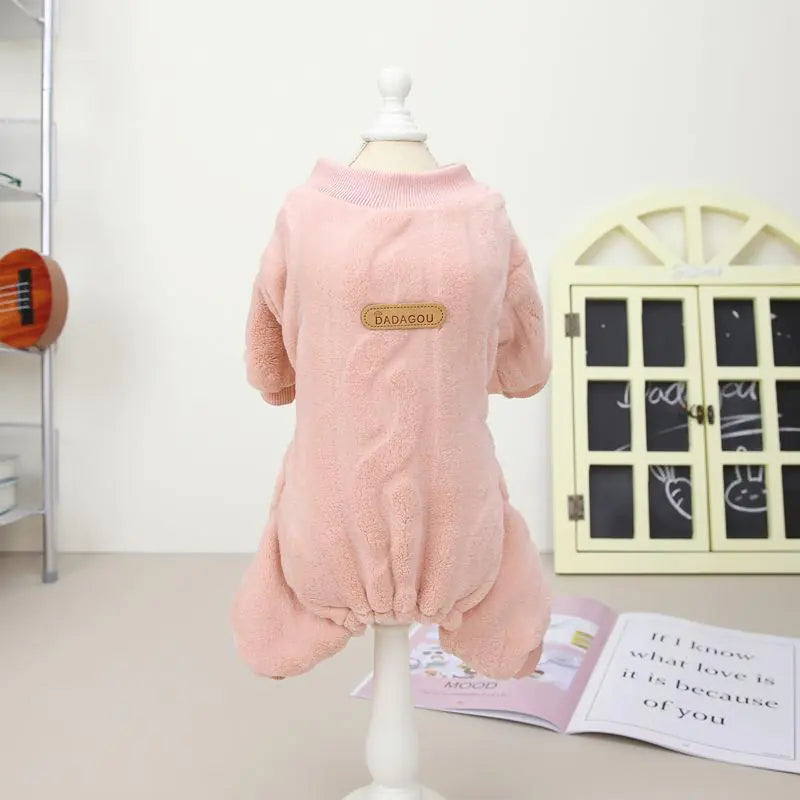 Four-Leg Cotton Jacket for Cats and Dogs (Autumn/Winter)