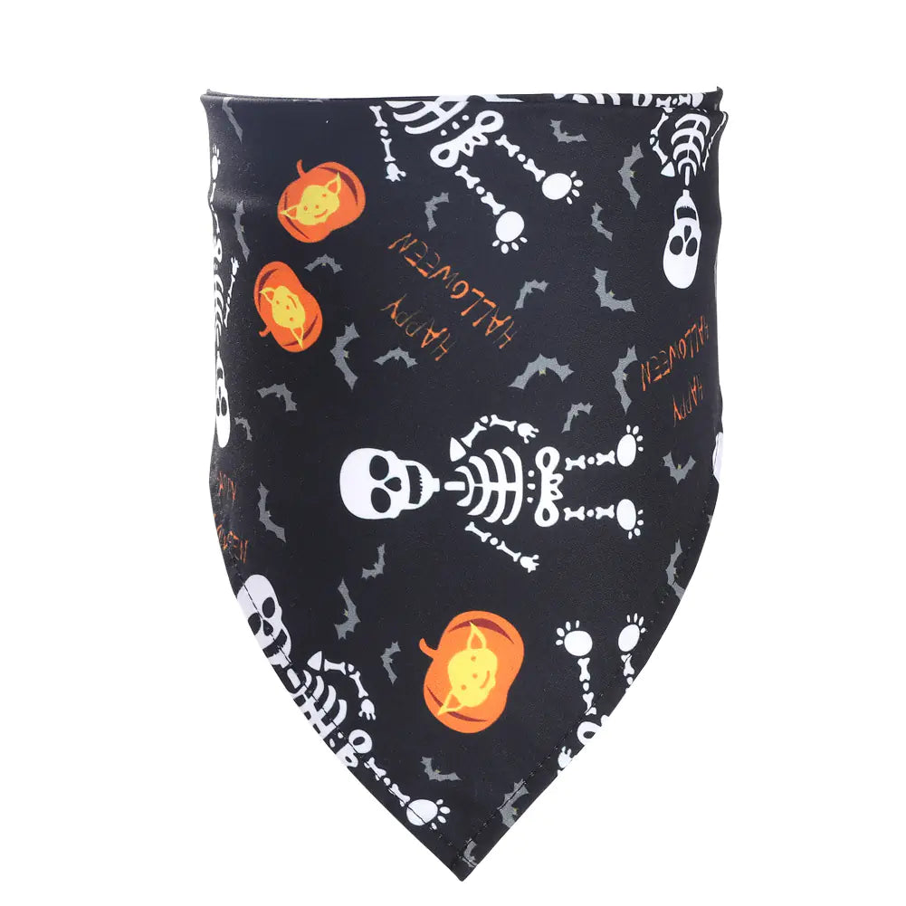 New Halloween Dog Triangle Scarf for Pets