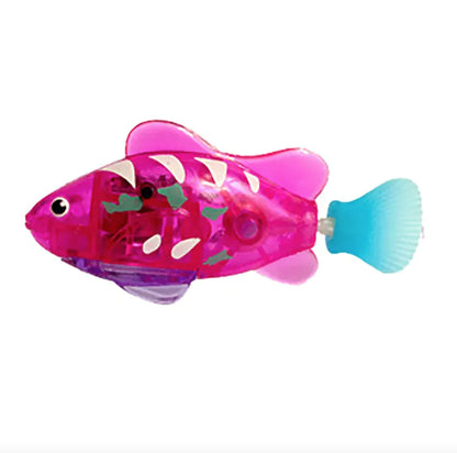 LED Pet Fish Cat Toy