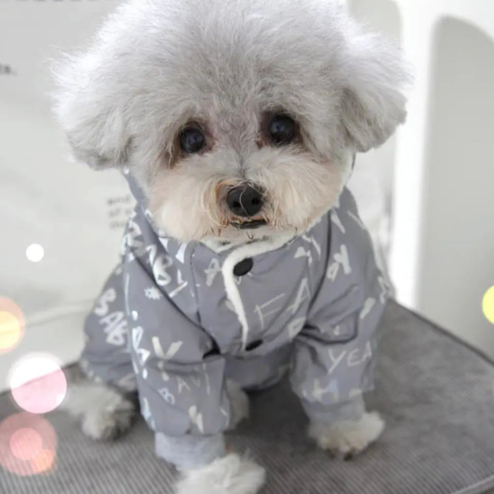 Cotton Dog Clothing for Autumn and Winter Wear