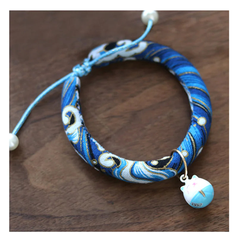 Cat Collar with Bell Ornament
