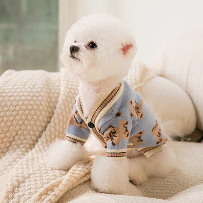 Simple Warm Knitted Sweater for Pet Dogs