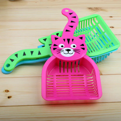Cat-Shaped Pet Litter Scoop for Pet Supplies