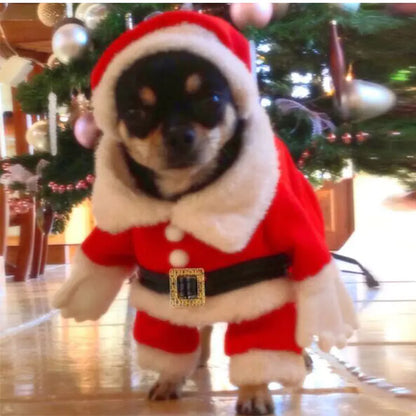 3D Pet Dog Christmas Outfit for Holiday Cheer