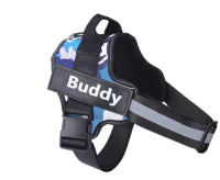 Personalized Dog Harness with Custom Name Tag