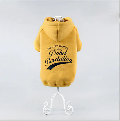 Autumn Winter Dog Sweater with Pattern Design