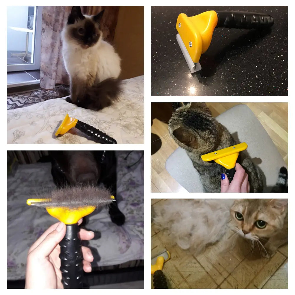 Pet De-shedding Comb and Brush