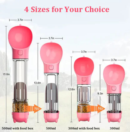 3 in 1 Pet Water Bottle
