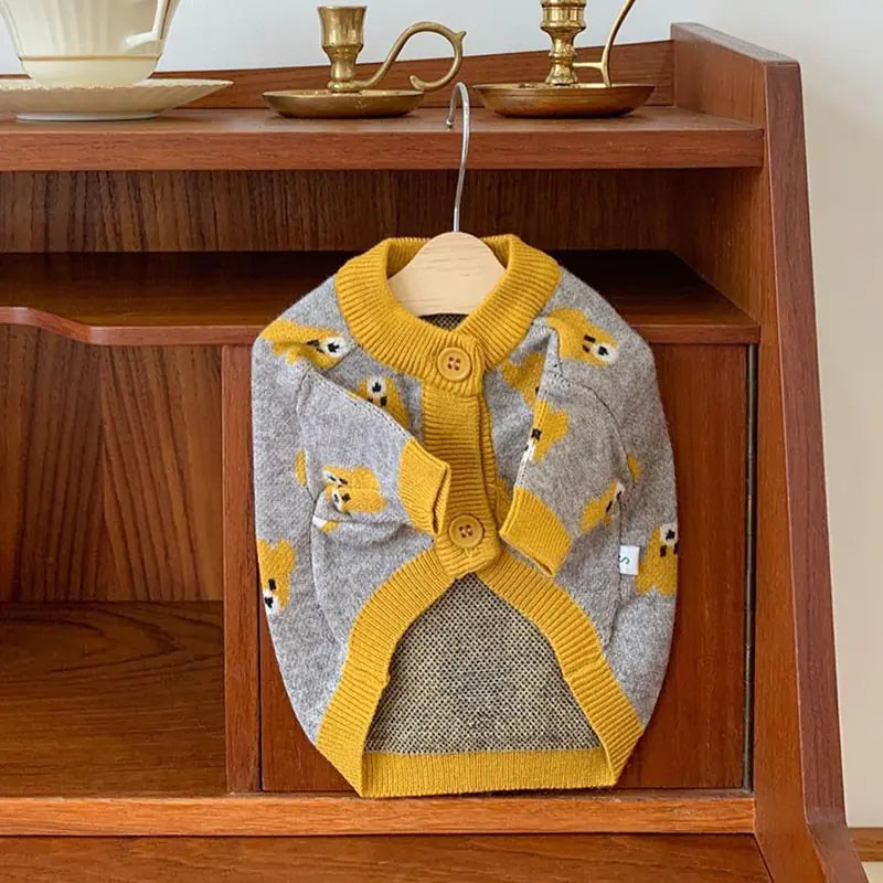 Simple Warm Knitted Sweater for Pet Dogs