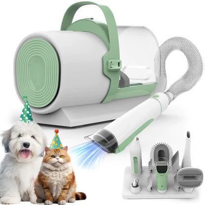 Pet Hair Remover Vacuum Grooming Machine