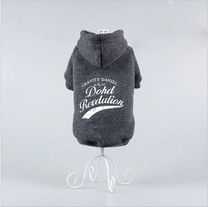 Autumn Winter Dog Sweater with Pattern Design