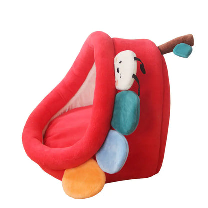 New Cartoon Cute Four Seasons Pet Bed with PP Cotton