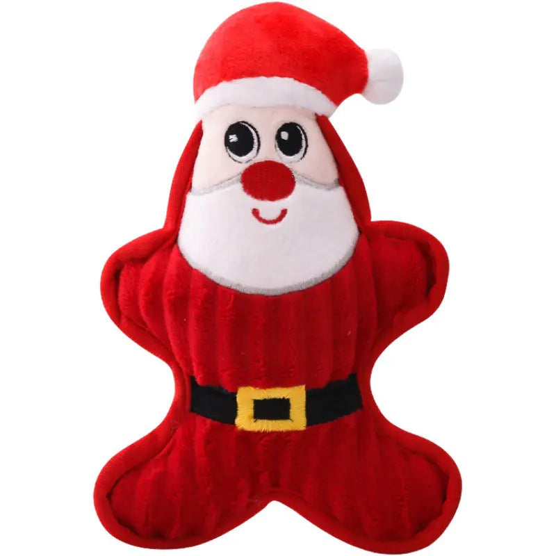 Christmas Plush Doll Bite Resistant Dog Toy