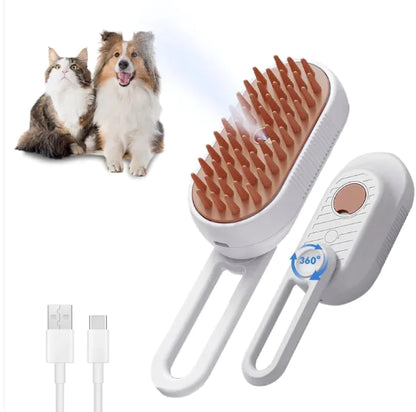 3-in-1 Cat Steam Brush
