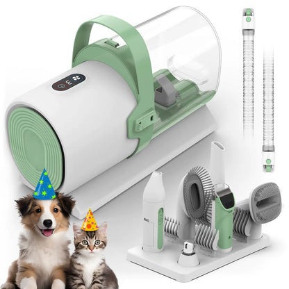 Pet Hair Remover Vacuum Grooming Machine