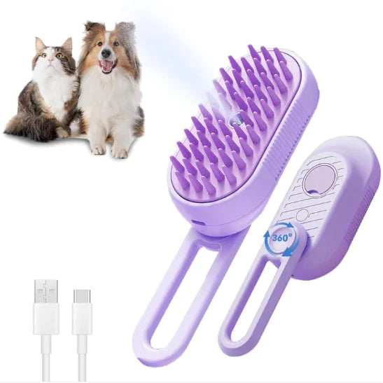 3-in-1 Cat Steam Brush