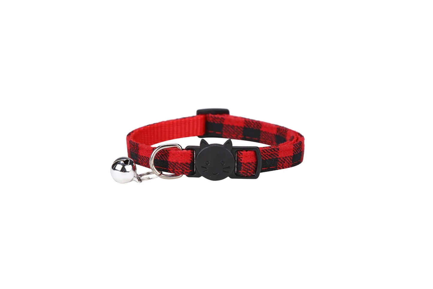 British Plaid Cat Collar with Anti-Rust Bell