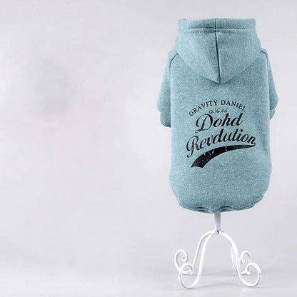 Autumn Winter Dog Sweater with Pattern Design