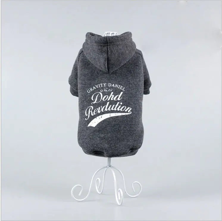 Autumn Winter Dog Sweater with Pattern Design