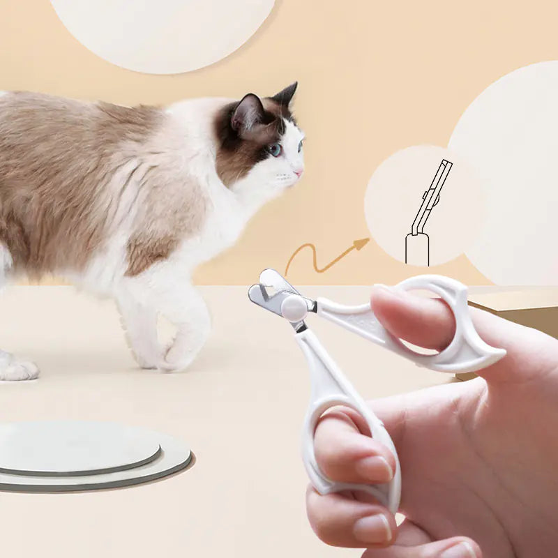 Pet Grooming Set: Nail Clippers, De-shedding Brush